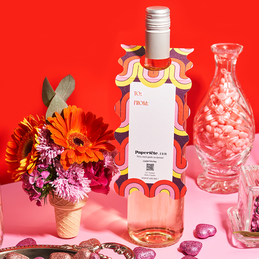 Wine Toast Tag - Love