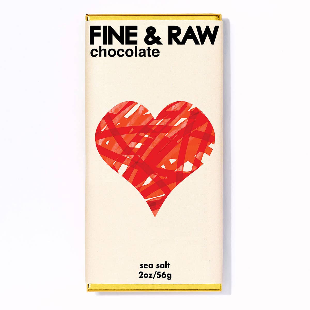 FINE & RAW - Sea Salt Chocolate Bar