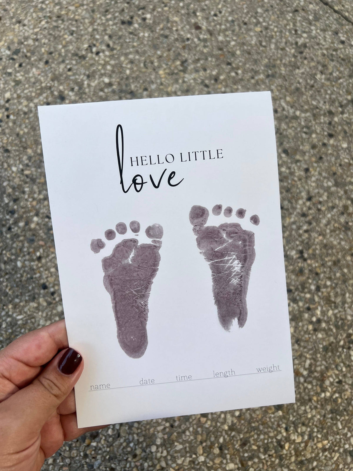 Inkless Baby Print Kit - La Luna Kids