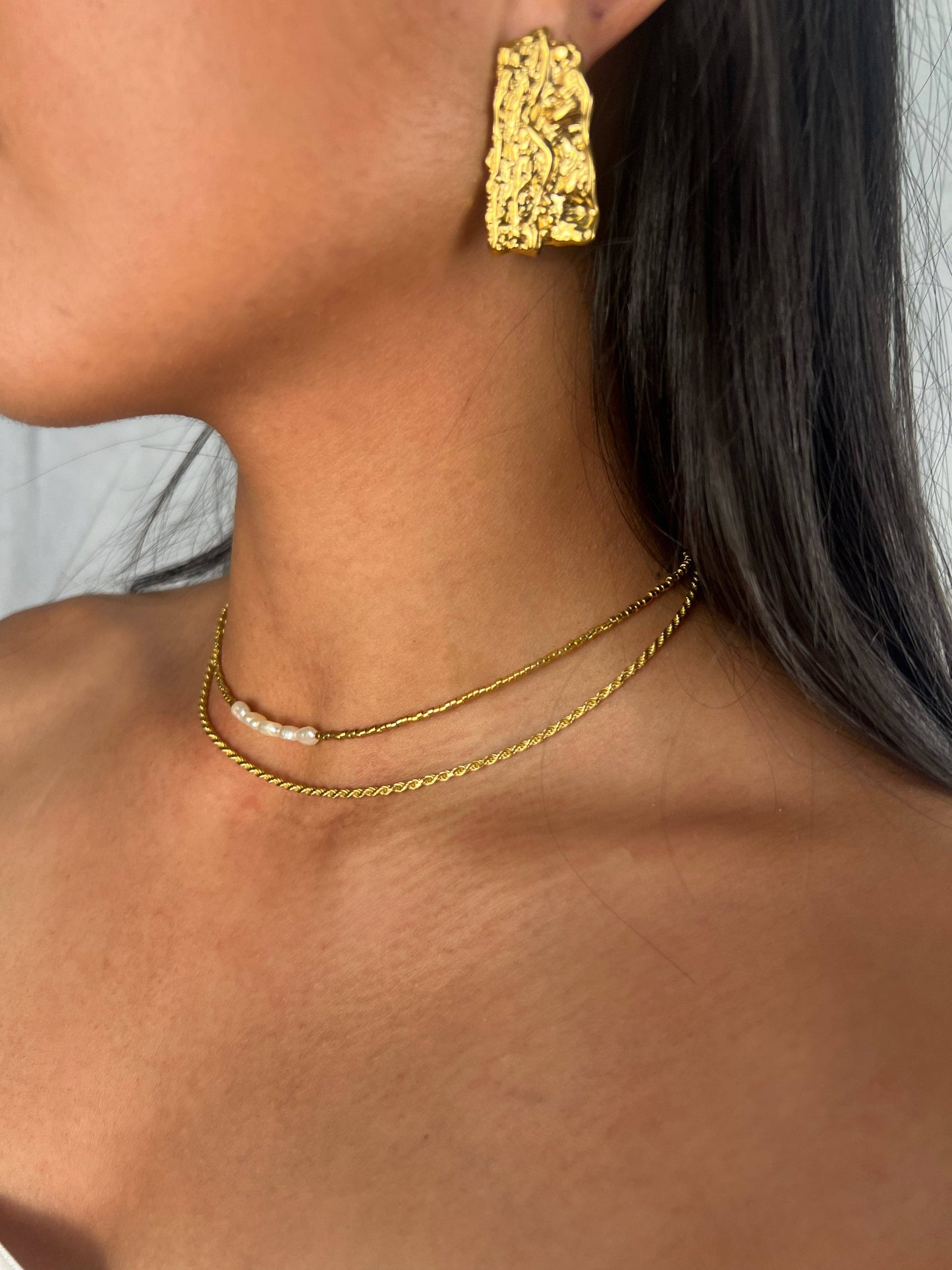 18k Gold Plated ROMEE Earlings