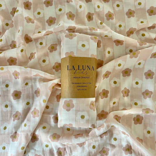 Blossom Dream Swaddle - La Luna Kids