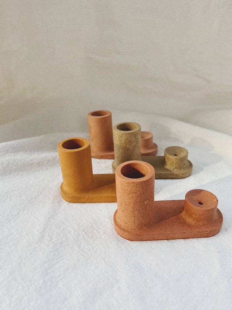 Clay Incense + Match Holder