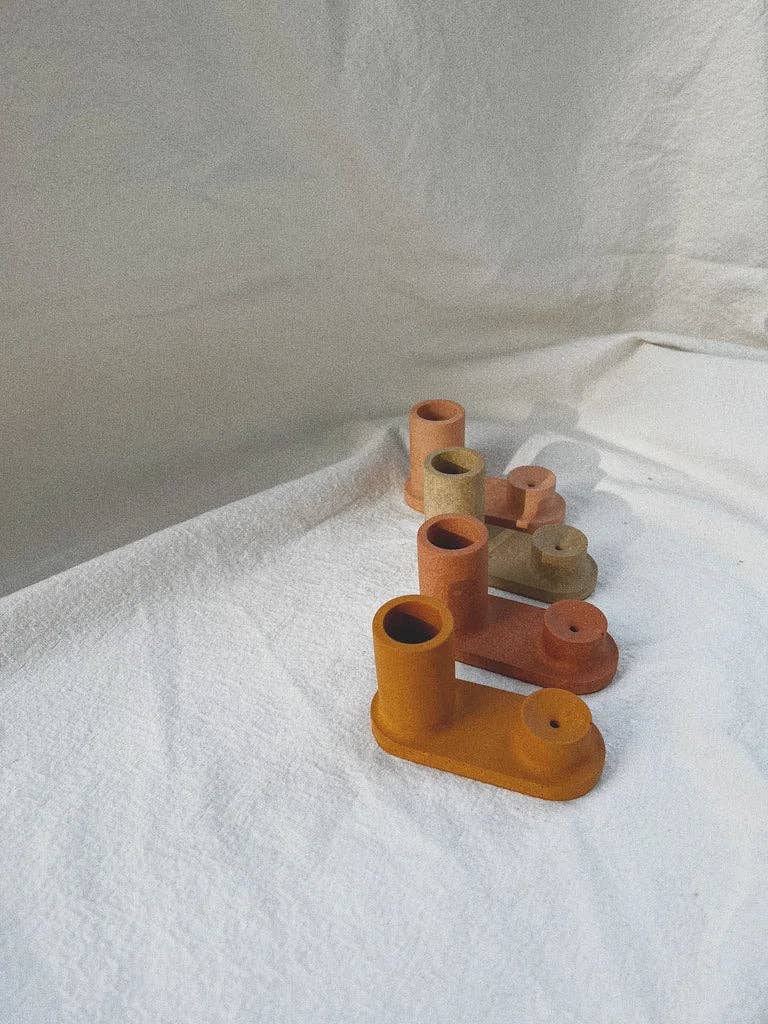 Clay Incense + Match Holder