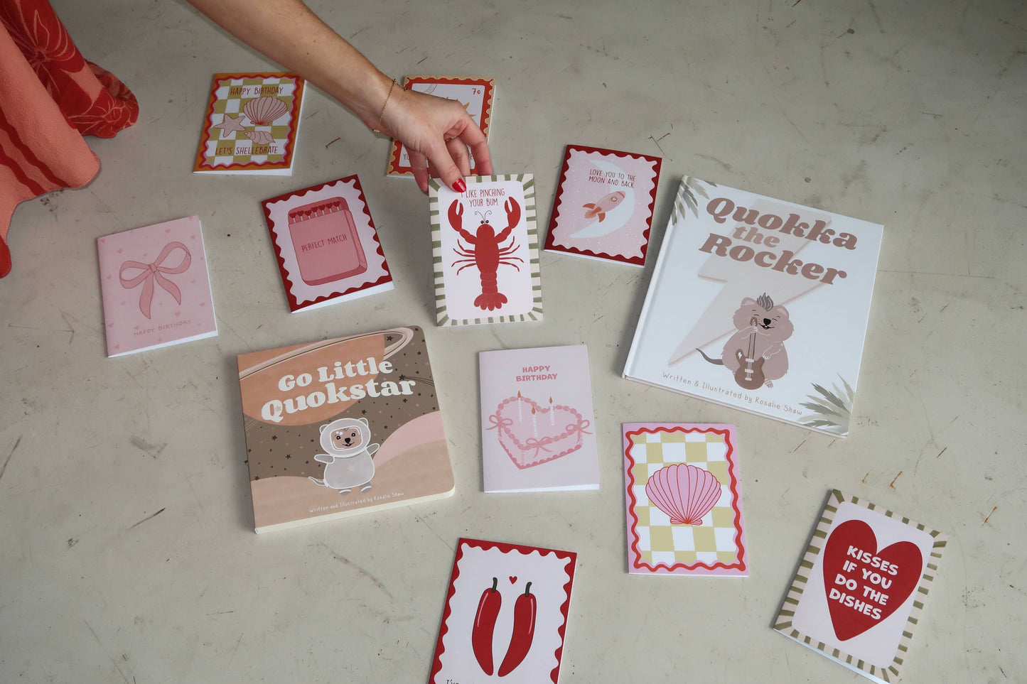 Cheeky Valentine's Day Card | Pinch Your Bum | Lobster Love
