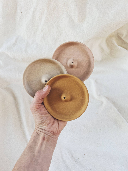 Clay Incense Dish