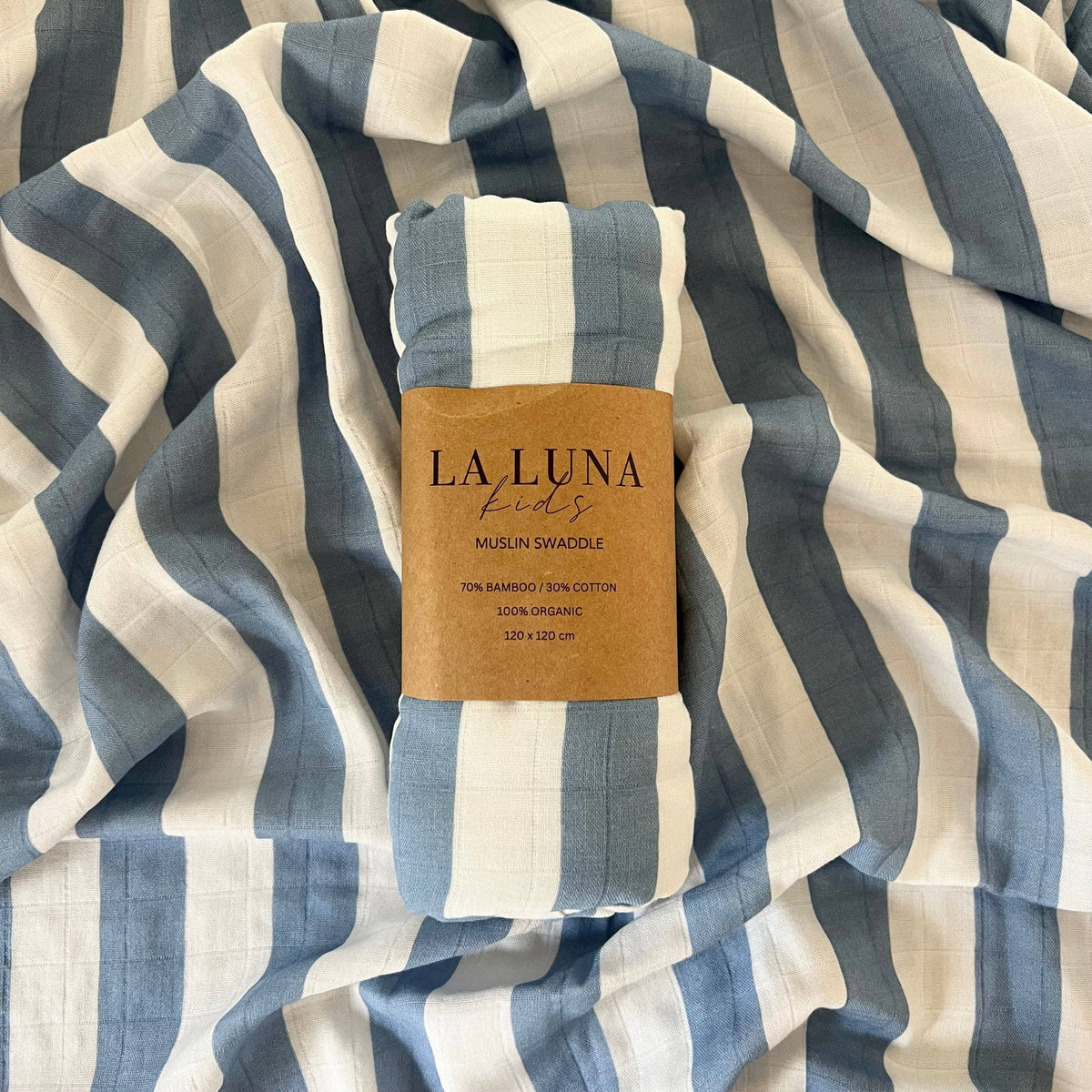 Coastal Sky Swaddle - La Luna Kids