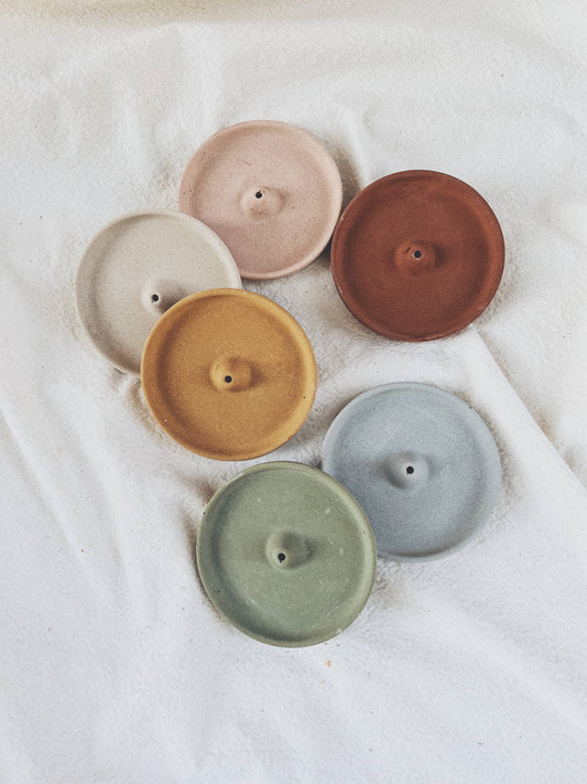 Clay Incense Dish