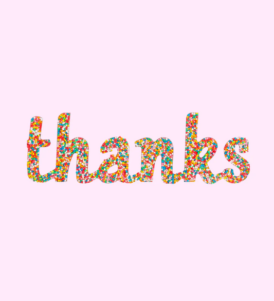 THANKS Freckle Word – Freckleberry