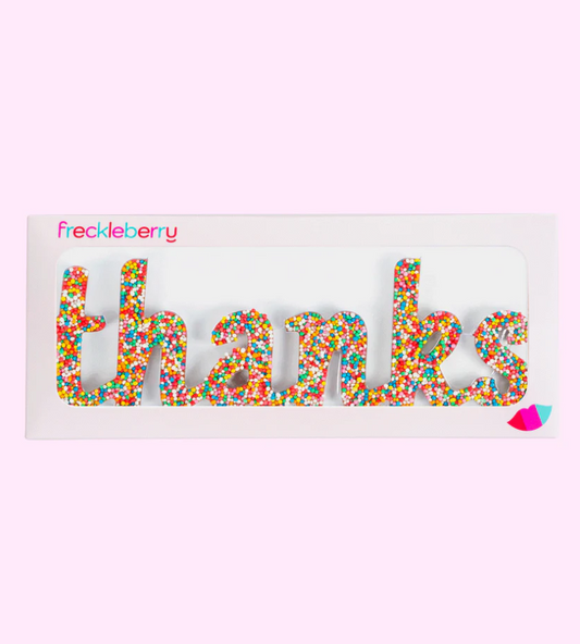 THANKS Freckle Word – Freckleberry